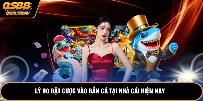Lý do đặt cược vào bắn cá tại nhà cái hiện nay